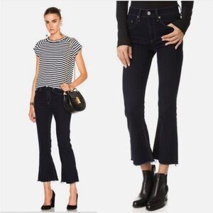 NWT Rag & Bone Cropped Flare Jeans in Dune Size 25